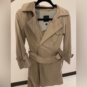 Women's Tan Trench Coat